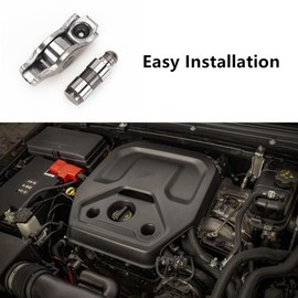 5184296AH 12 PCS Pentastar Rocker Arm + 5184332AA 12 PCS Valve Lifter Kit Compatible With 11-19 Dodg-e Chrysl-er Ram 3.6L