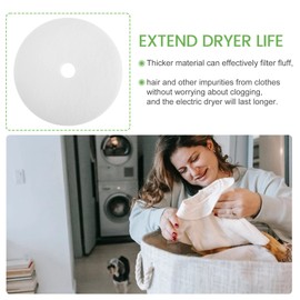 30 Pieces Clothes Dryer Exhaust Filter,Universal Portable Dryer Lint Filter Replacement for Panda/Chef/Sonya/