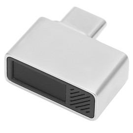 Type C Fingerprint Reader, Biometric Fingerprint Scanner 0.5s Recognition 360 Degree Detection Laptop Security Key for Win7 for Win8 for Win10