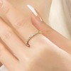 LUKRAY Braided Stacking Ring | Silver and Gold Statement Ring