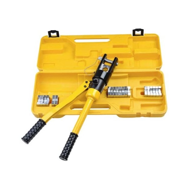 16 Ton Cable Crimper Hydraulic Wire with 11 Dies