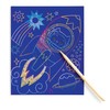 Cosmic Galaxy Scratch & Sparkle Art Activity Kit