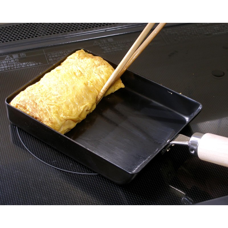River Light Egg Pan, Iron Frying Pan, Extreme Japan, Large,