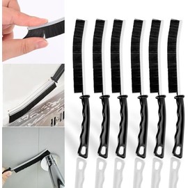 Hard Bristle Corner Cleaning Brush, Joint Brush Bathroom, Grout Cleaning Brush