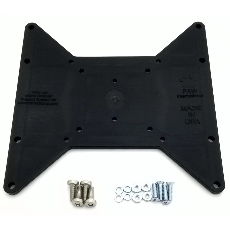 PAW Polymer VESA Adapter Plate Includes 200x200mm, 200 x 100,