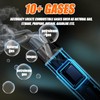 Natural Gas Leak Detector, Portable Gas Sniffer with Audible &