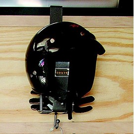 RA-22 Enclosed Trailer Motorcycle Helmet Rack by Rack 'EM