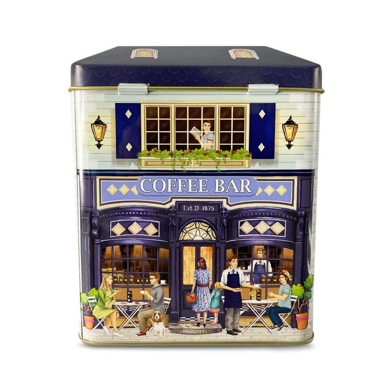 stylebox Tin Tin with Canopy, Sweet Shop Design Approx. 12