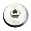 4 Inch Aluminium Backing JDK061004R Hook and Loop Pad with