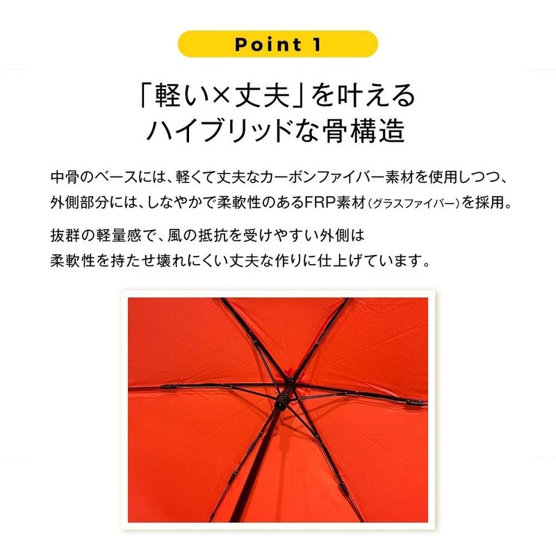 Folding Umbrella New Ultra Light Carbon, cyan