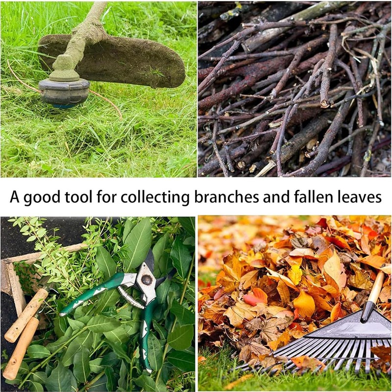 Leaf scoop leaf collector,Extra large lawn bags leaf bags,Foldable yard