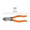 Truper T201-7, Pinza profesional para electricista 7, mango de vinil