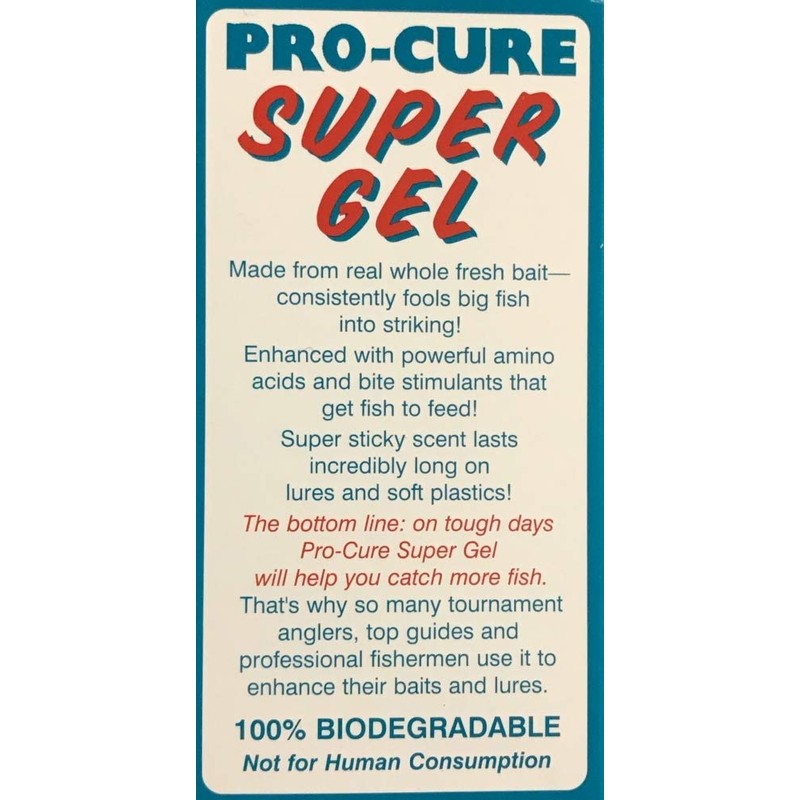 Pro-Cure Menhaden Super Gel, 2 Ounce