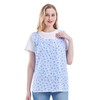 Nanxson Women Cobbler Apron with 2 Patch Pockets,Smock with Buttons