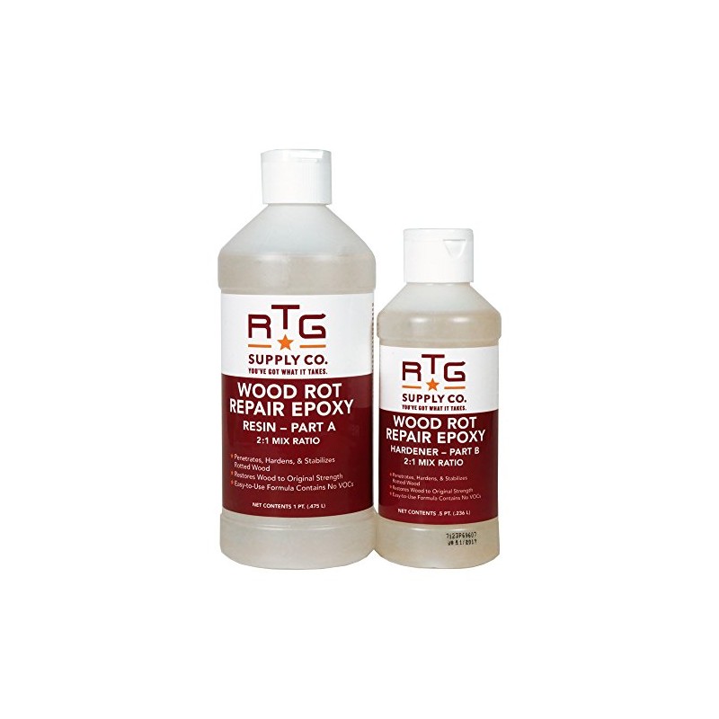 RTG Supply Co - Wood Rot Repair Epoxy (Pint)