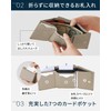 NEESE 【the Minimalist】Mini Wallet, Choose from 17 Colors, Folds Without