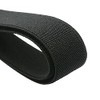 Strafts 1-Inch by 5-Yard Black Colored Double-Side Twill Non-Roll Wowen