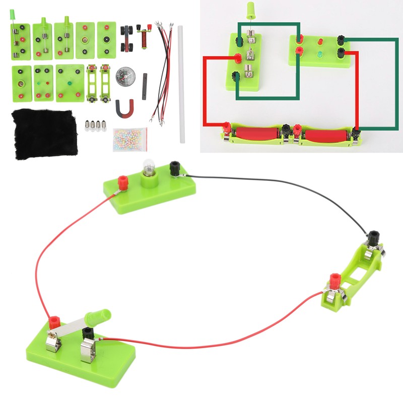 Physics Circuit Learning Kit Students Electricity Principle Science Physics Experiment