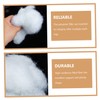 Tofficu Doll Filling Cotton Pp Fill High Elastic Fiberfill for
