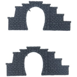 Noch 44420 9 x 4 cm Tunnel Portal Single Track Landscape Modelling (2-Piece)