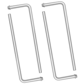 CAROTUPY 304 Stainless Steel Exhaust Hanger Rod, 4Pcs 9.5" Long Universal Exhaust Hanger