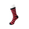 Red & Black Stripe T.U.K Men's Sock