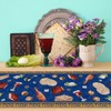 Nepnuser Linen Passover Table Runner Pesach Jewish Seder Matzo Home