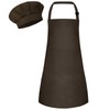 Bouiexye 1 Set Kids Apron and Chef Hat Set Children