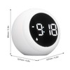Kids Alarm Clock with Night Light, Sound Machine and Sleep