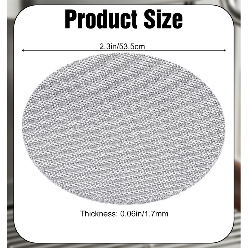 54mm Puck Screen, Stainless Steel Espresso Puck Screen 54mm (53.5mm