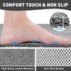 Corner Shower Mat Non Slip: 60 x 60 cm Loofah