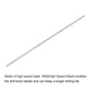 uxcell HSS(High Speed Steel) Extra Long Twist Drill Bits, 3.2mm