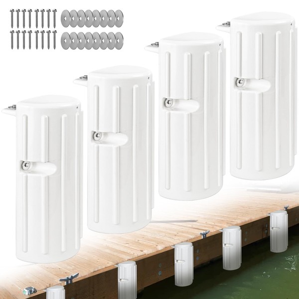 Boat Dock Bumpers,Dock Fenders Bumper for Edge and Side,Marine-Grade Straight