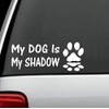 E1072 My Dog is My Shadow Decal Sticker