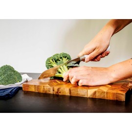 DURA LIVING 14-Piece Color-Coded Knife & Cutting Board Set – Razor-Sharp Stainless Steel Blades with Blade Guards, 4 Multi-Color Flexible Cutting Mats