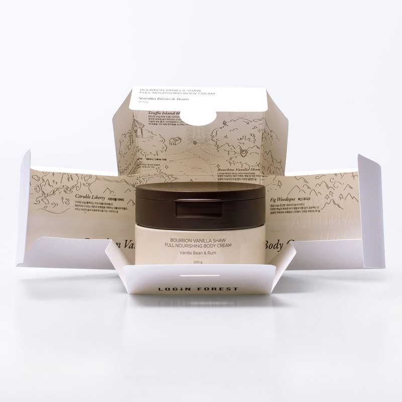 Login Forest Bourbon Vanilla Show Full Nourishing Body Cream
