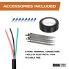 Iron Forge Cable 14/4 Mini Split Wire - 50ft, 300V,