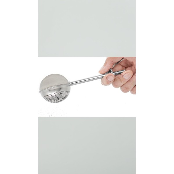 One-Handed 304 Stainless Steel Flour Duster - Effortless Baking, Even