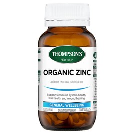Thompson's Organic Zinc 180 tablets