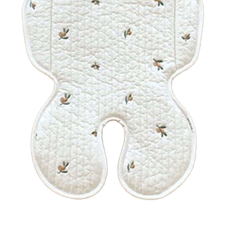 Soft Baby Stroller Seat Cushion Breathable Pure Cotton Infant Car