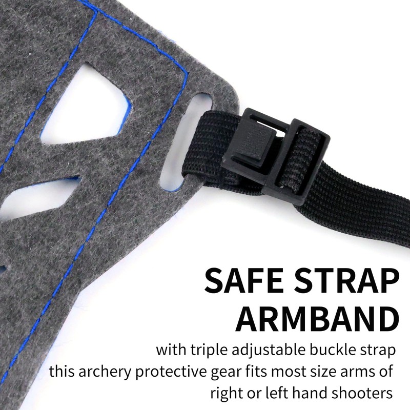 Moyujian 11.2in Long/6.7in Short Armguard Professional Competition Archery Bow Range