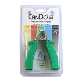 CanDo Ergogrip Exerciser, Green, Medium