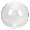 HOMSFOU Clear Glass Globe - 100mm Ball Lamp Shade Replacement