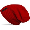 styleBREAKER Warm fine knit beanie hat with very soft fleece