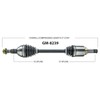 TrakMotive GM-8239 CV Axle