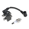Ignition Coil 291337001 with Spark Plug for Ryobi RY254BC 25.4CC