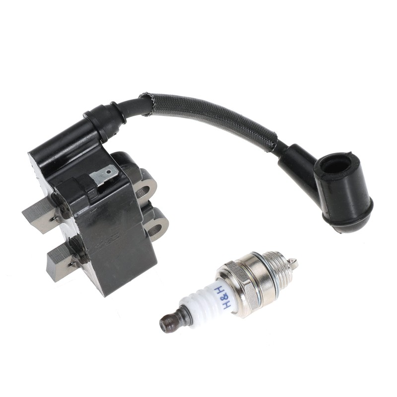 Ignition Coil 291337001 with Spark Plug for Ryobi RY254BC 25.4CC