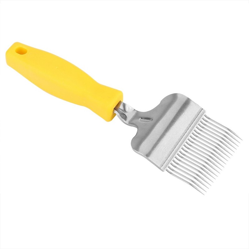 TOPINCN Beekeeping Tine, Beekeeping Tine, Stainless Steel, Honeycomb Discovery Fork,