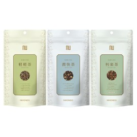 Wakuhido Kancha Reason Set, 3 Bags Set (3 Types x 12 Packs), Total 36 Packets, Herbal Tea Bags, Healthy Tea, Medicinal Tea, Kanpo Tea, Gift