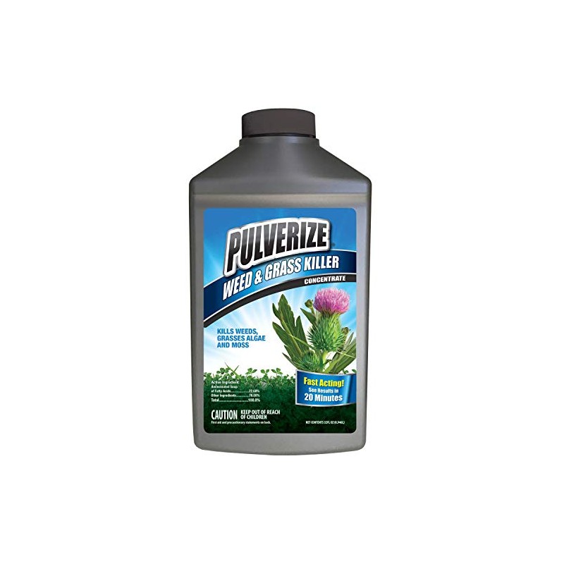 Pulverize 100534811 Messina Weed & Grass Killer, White